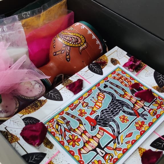 The illustrations have now been commercialized under my brand <a href="/sabhekar/">Sabhekar</a>. You may check our website where we have the products listed. 
We also presented the same to honorable MP, Lok Sabha, Ranchi <a href="/SethSanjayMP/">Sanjay Seth</a>  this Diwali.