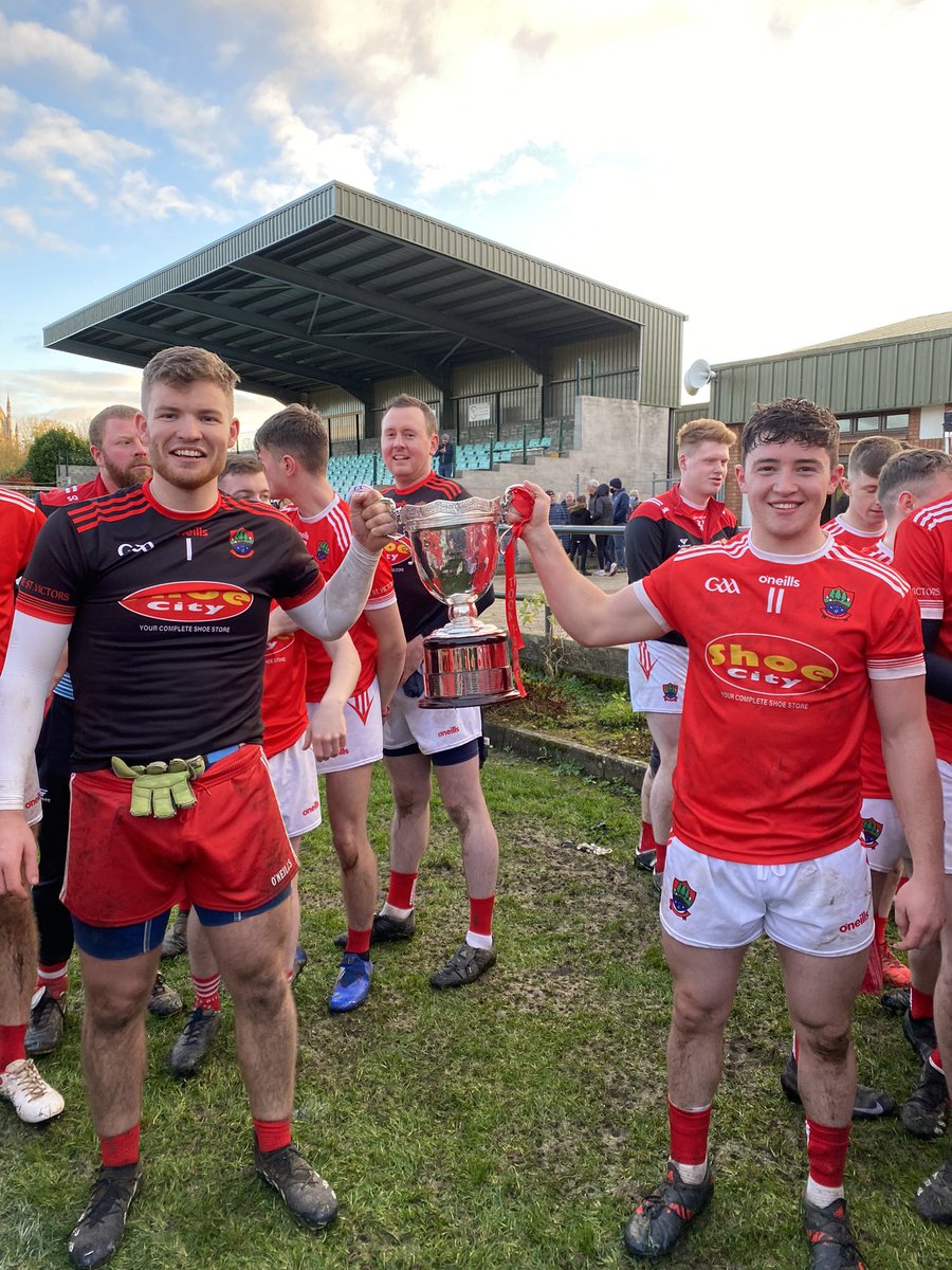 monaghangaa's tweet photo. It’s @TuaimCLG  who are the Eurotech Group Junior football league winners in @MonaghanHarps  today against @ClonesGAA https://t.co/TjQ16PIePz