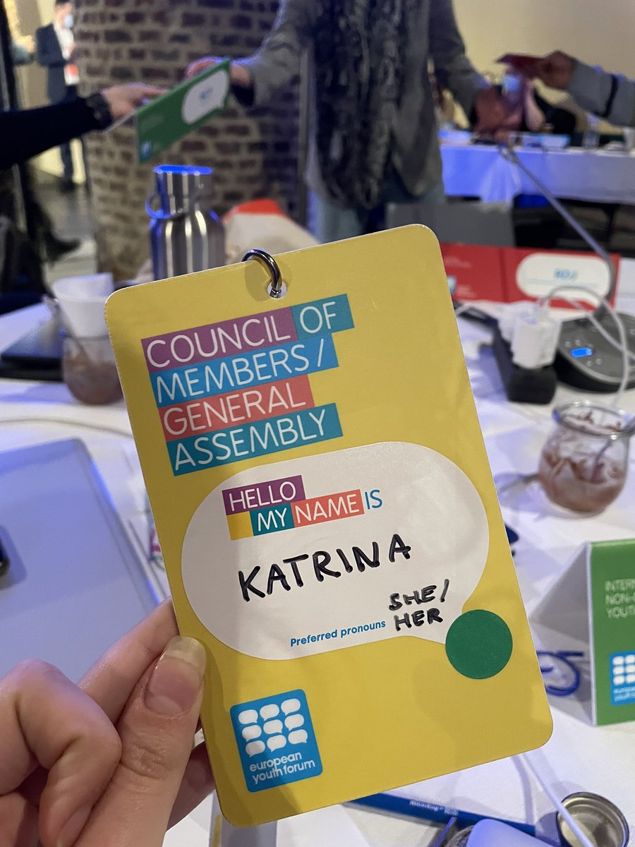 KatrinafLambert's tweet photo. An absolute pleasure to spend this weekend in Belgium at the @Youth_Forum Council of Members representing @eywca 

So many brilliant discussions with activists from across Europe on how we centre youth voice in decision-making and policy 

Merci à tous for such a lovely few days! https://t.co/6FJ7CMslJ7