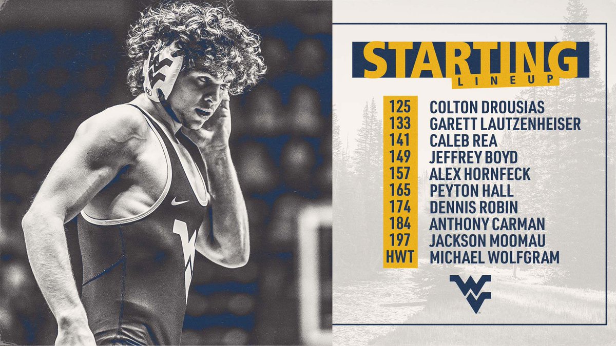 The starting 10. #HailWV