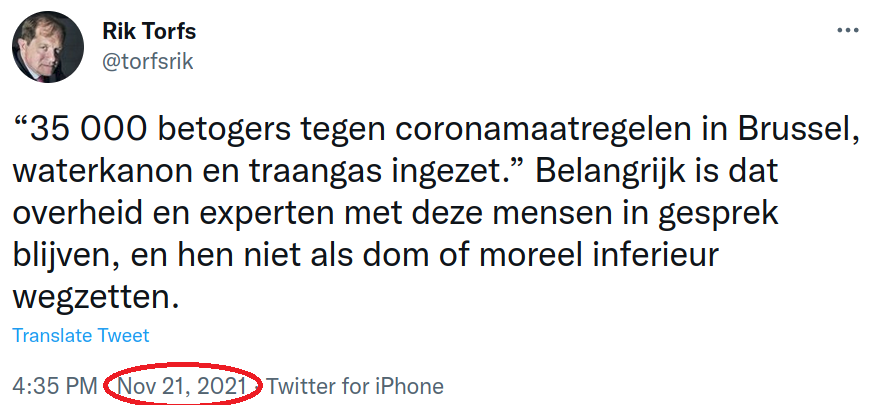 I give you <a href="/torfsrik/">Rik Torfs</a> , de allergrootste clown in dit circus.