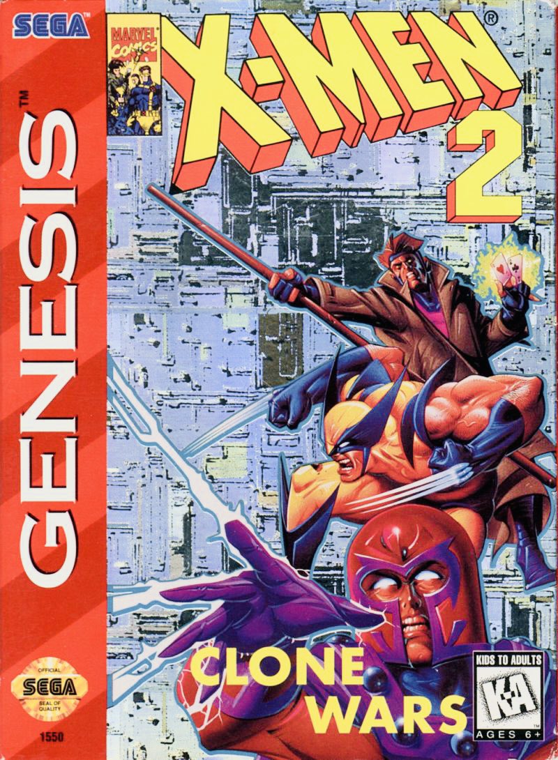 X-Men 2 : Clone Wars (1995) cover by Ken Steacy