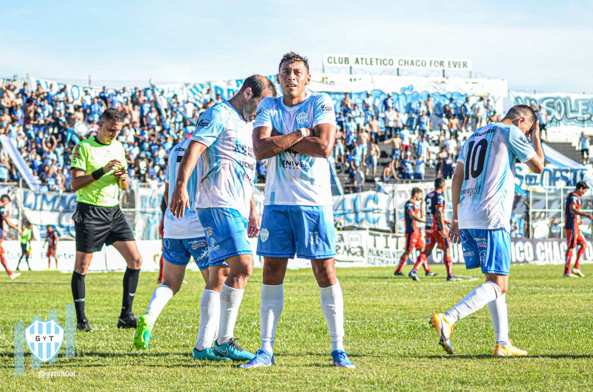 gytoficial's tweet photo. #JuegaGimnasia⚪🔵|| Final del partido 
@gytoficial 3 (Herrera,Busse (p), Chaves) @ClubDePro 2 (Echague, Meyer) 

#VamosAlbo💙 https://t.co/UqpYvyoC4I