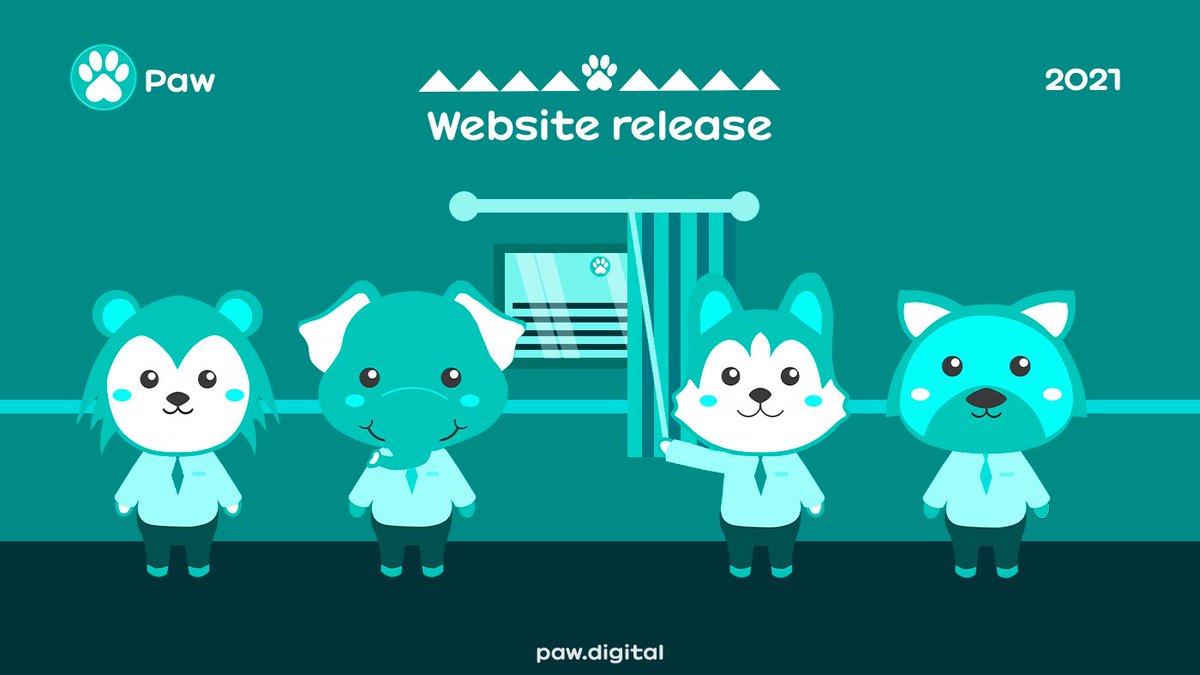 PAW_digital's tweet photo. Our official website and whitePAWper are now online! Head to https://t.co/0a5XicSQnj for more information about our project. 🐾 

$PAW #PAW #whitepaper https://t.co/BtBmq4VheG