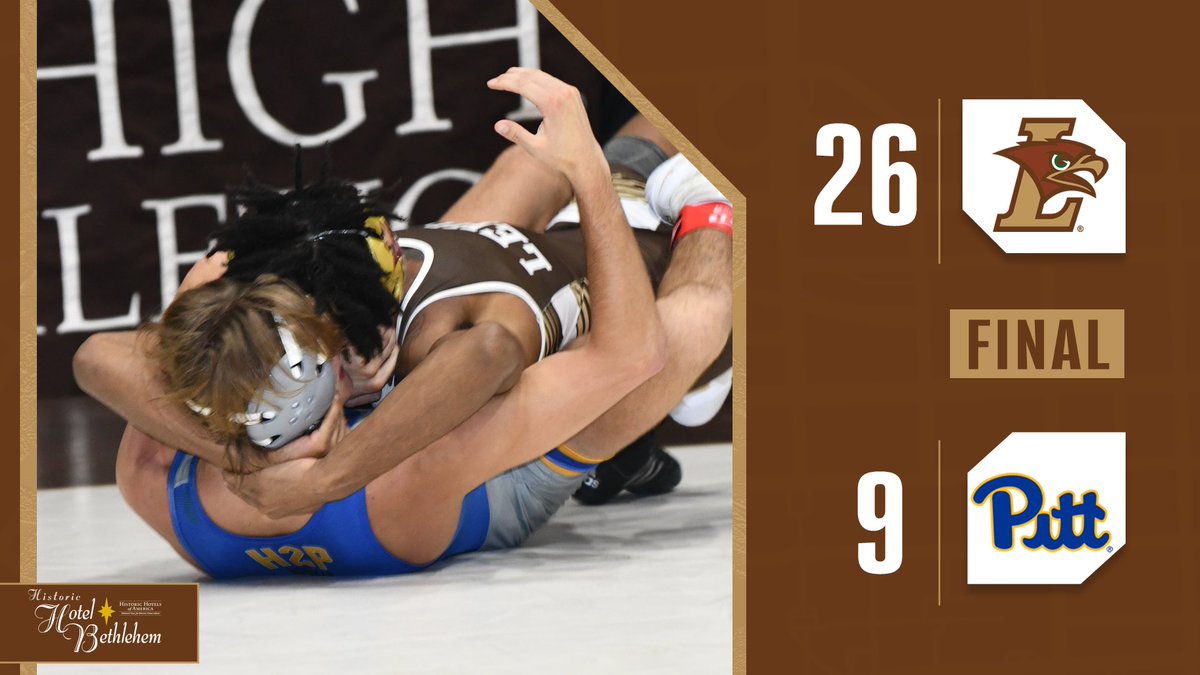 LehighMWREST's tweet photo. There's no place like home!

Mountain Hawks down No. 15 Pitt in home opener.

#GoLehigh https://t.co/8Tc3JT7FNS