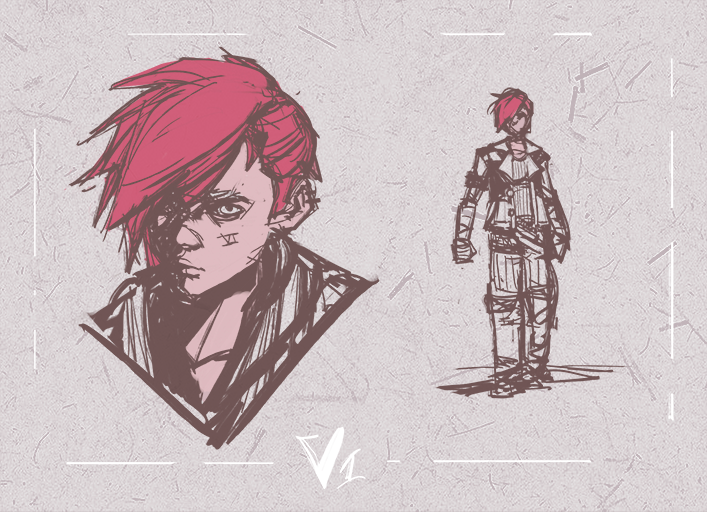 Scrawl_arts's tweet photo. Rough sketches of my favourite characters from #Arcane🤓

#arcanenetflix #arcanefanart https://t.co/htVxaQJiAp