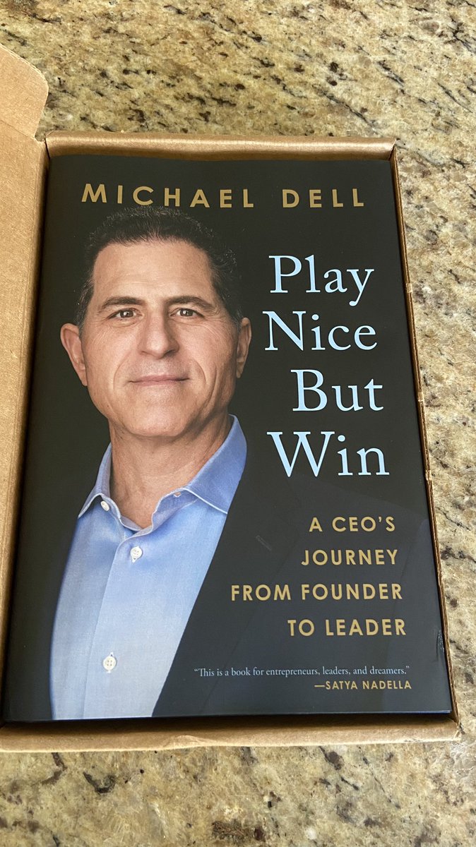 Just arrived, so excited to read it! #PlayNiceButWin