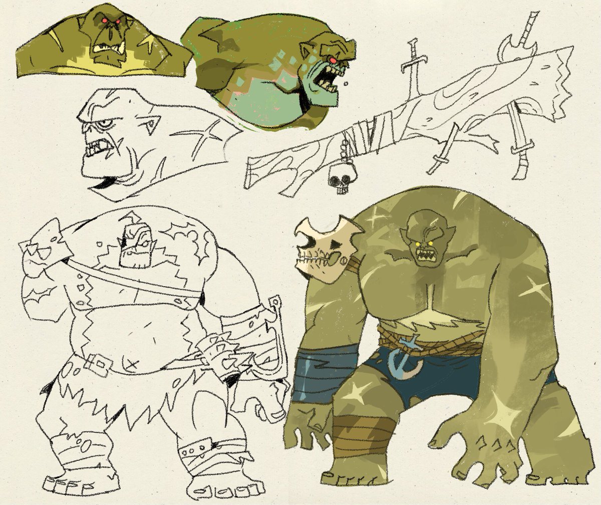 Some character designs for some commissioned work ✨ 