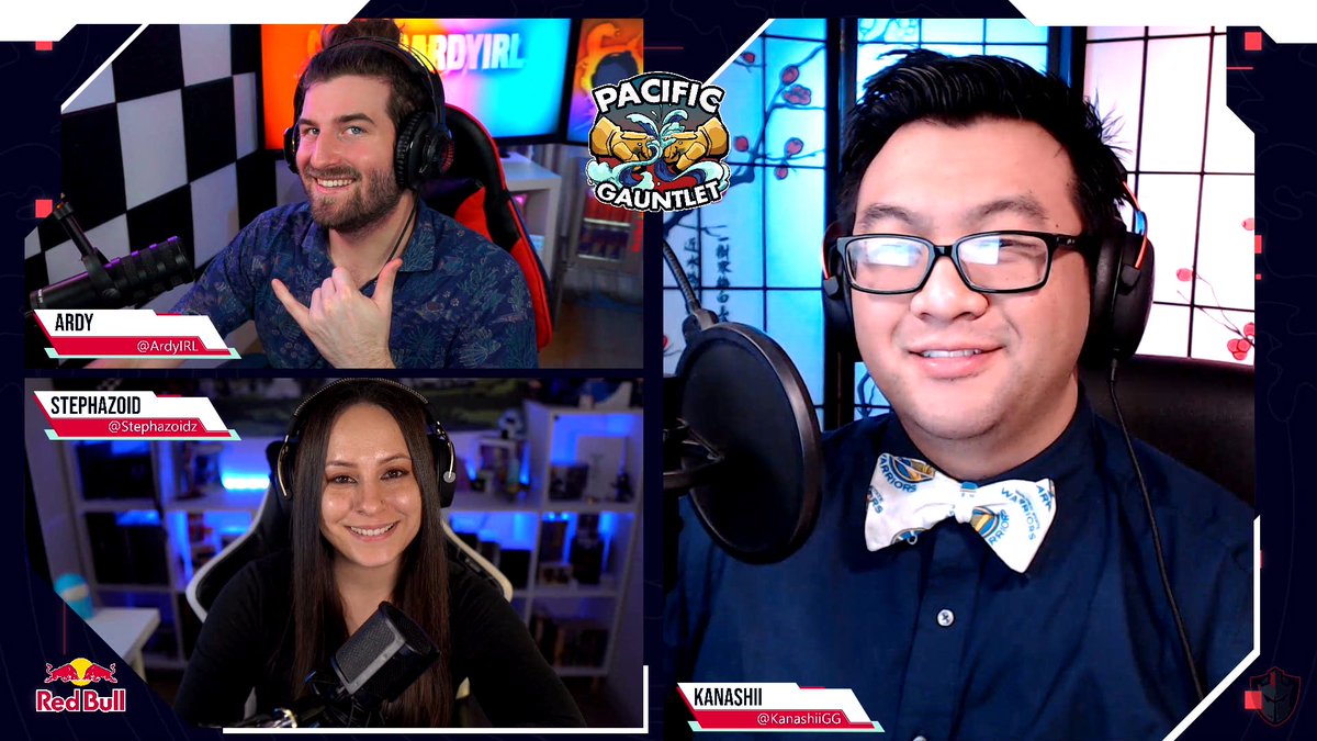 Stephazoidz's tweet photo. Let’s go for day 3 with the goats @ArdyIRL & @Kanashii_GG for the @PacificGauntlet semi finals and finals!!!! #valorant #redbull #hyperx #artuesports https://t.co/BAo88QDlC3
