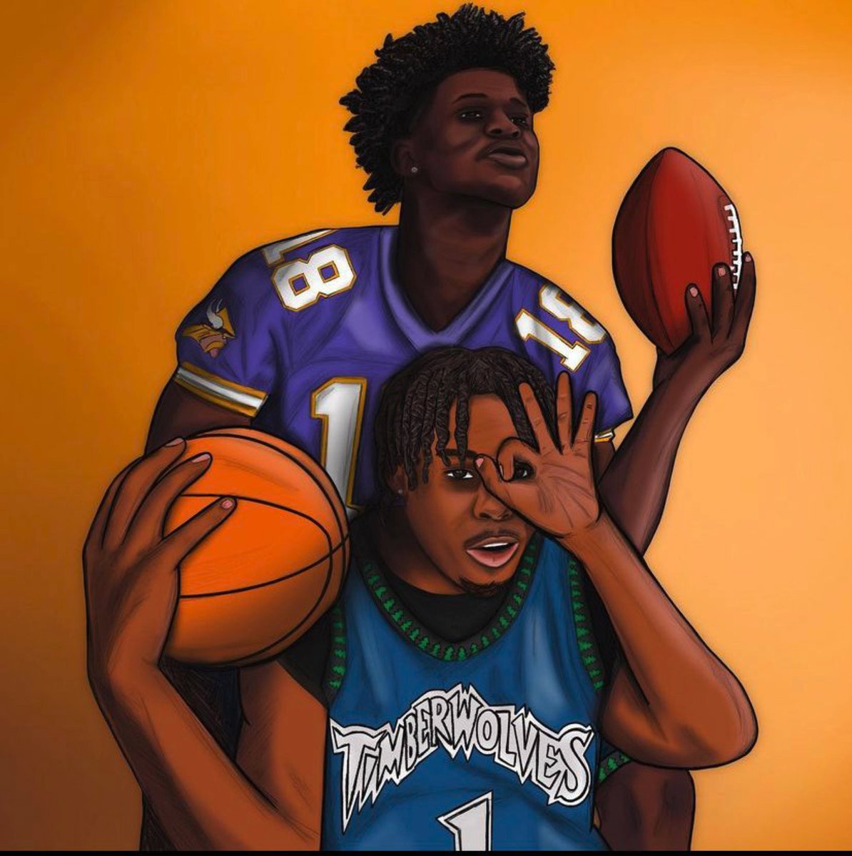 Good weekend for Minnesota. (🎨 via <a href="/jakesgraphs/">jakes graphs</a>)