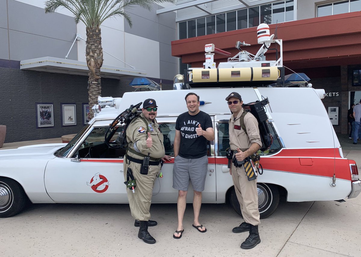 I ain’t afraid of no ghosts! Ghostbusters:Afterlife was awesome!!#Ghostbusters <a href="/Ghostbusters/">Ghostbusters</a>