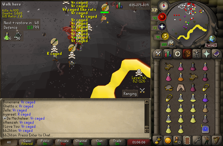 DivineForces's tweet photo. After months of hiding, VR just got baited into fighting us. That means they got chased around the whole wilderness, begged Rot to send meds for help, got sent into 4 different clan chats while getting cleared 4x off the map. Remember who did this to you. 😂 😂 https://t.co/ogyWoh5Xsu