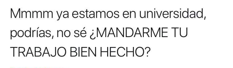 Que estréeees, lo bueno es que a uni ya no voy Jajaja