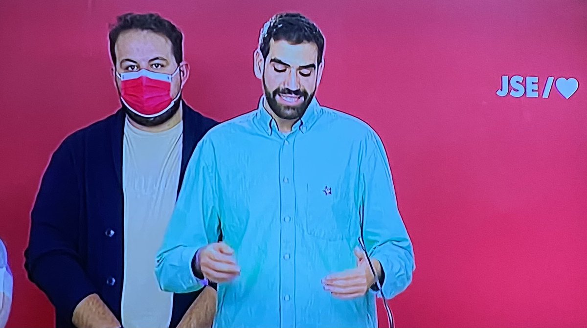 Desde las Juventudes Socialistas de Maracena queremos darle la enhorabuena a nuestro, recién elegido, Secretario General de las <a href="/JSE_ORG/">Juventudes Socialistas</a> , el compañero <a href="/VictorCaminoVlc/">Víctor Camino</a> ¡Muchos éxitos! 🌹✊🏻💪🏻