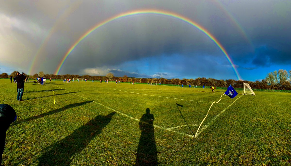 Darrenfitzy's tweet photo. When the storm clouds gather while watching @Rangers_VDR #grassrootsfootball @EastRidingFA @FootballGrf https://t.co/mEhX6CsT9V