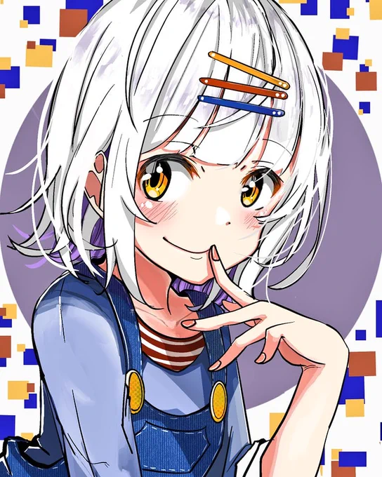 #イラスト   #3時間でフォロワー何人増えるかチャレンジ #絵描きさんと繋がりたい #絵柄が好みって人にフォローされたい #illustration 
⚫145～148枚目

「△□○♡」 