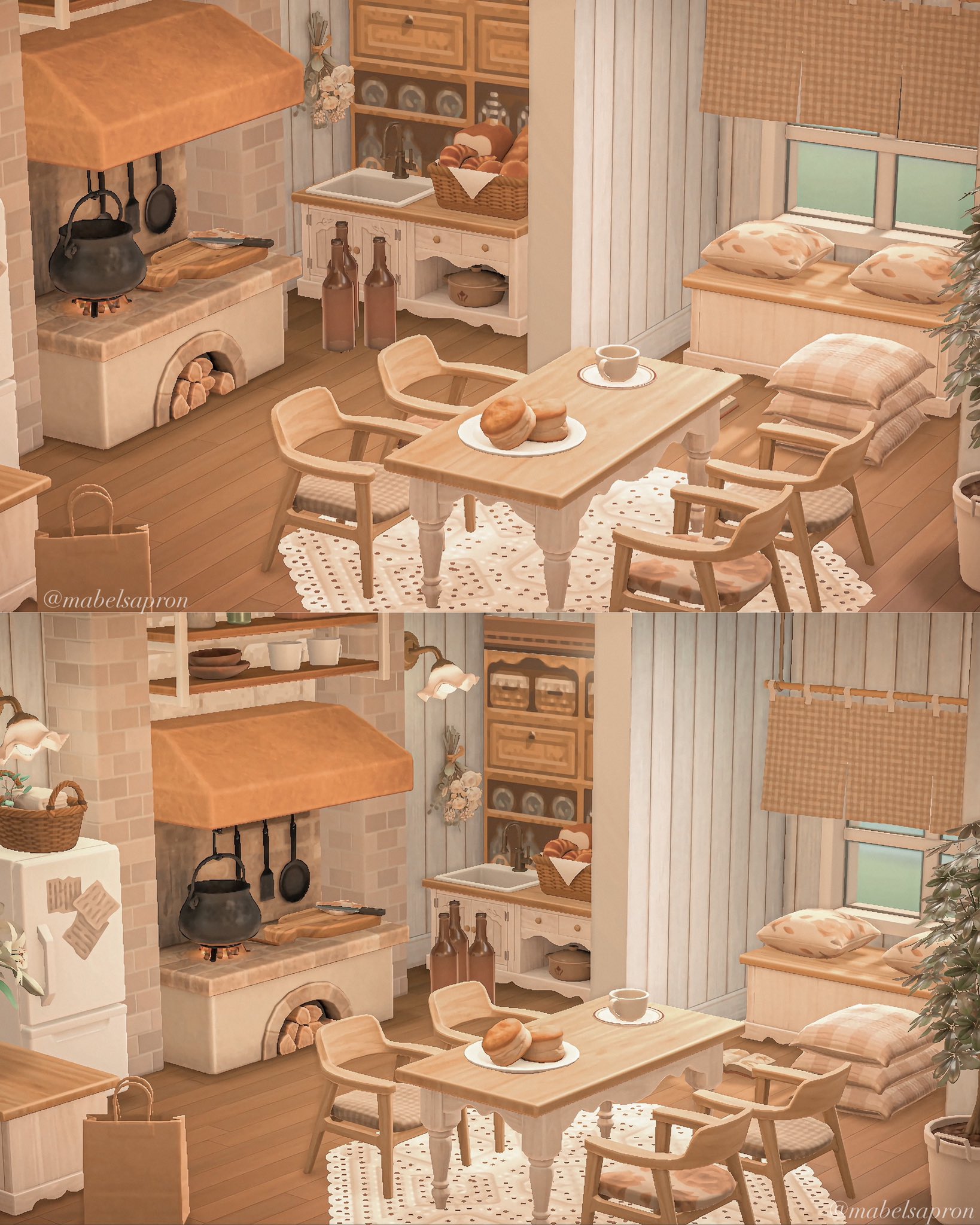 daisy🧸♡ on Twitter "simple kitchen🤎 AnimalCrossingNewHorizons ACNH 