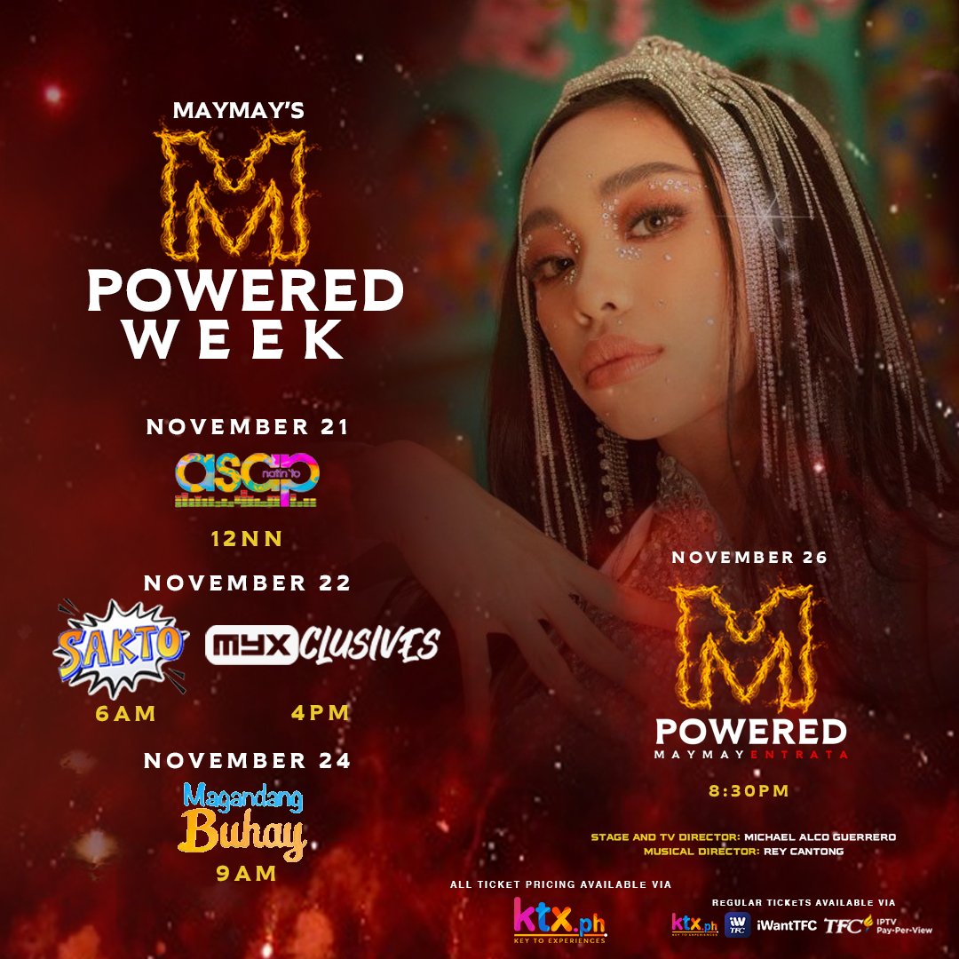mwtrendsetter's tweet photo. HAPPENING NOW!

Tune in on DZMM Teleradyo's Sakto and start the day with Maymay! Streaming LIVE at 6AM on DZMM Teleradyo’s Facebook and Youtube account! 

OFFICIAL TAG ALERT:

MPOWEREDMAYMAY ON SAKTO

#MayWard
@maymayentrata07 @Barber_Edward_ https://t.co/Zl1jCMNXiN