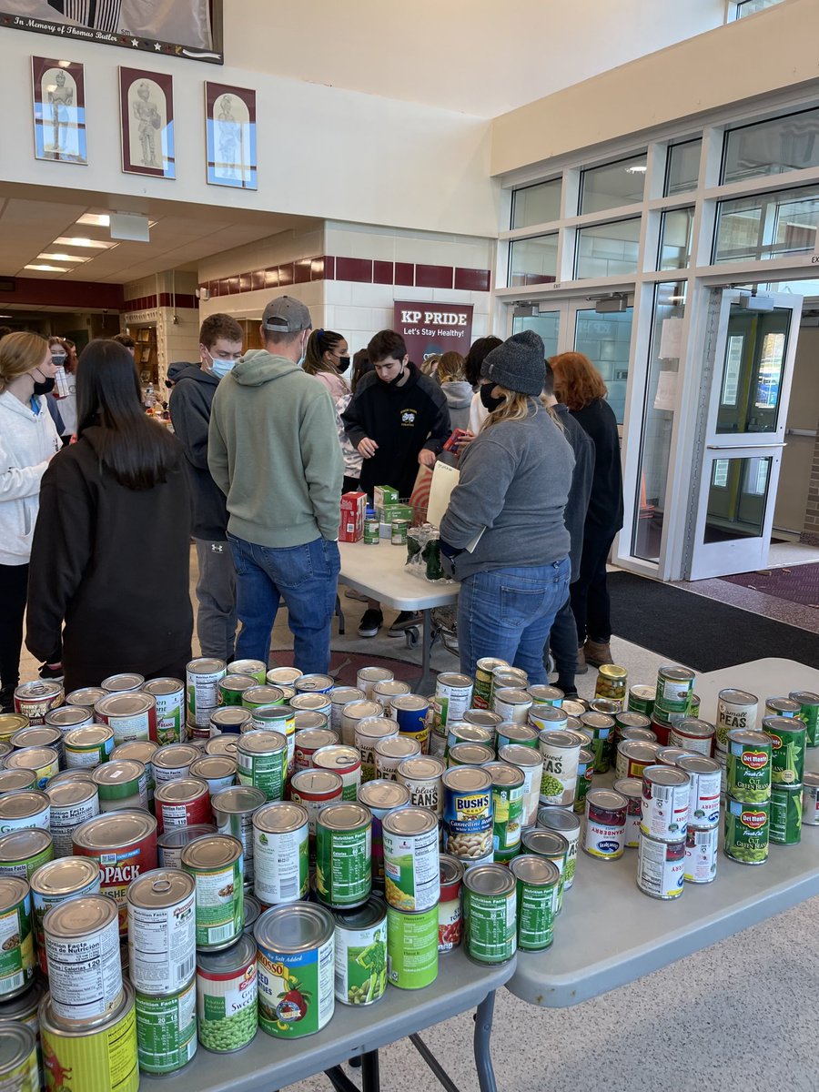 Annual Stuff a Bus was a huge success. KP community gave generously and KPHS students came out to help collect and package the food. Thank you all who contributed and donated their time. Happy Thanksgiving to all.