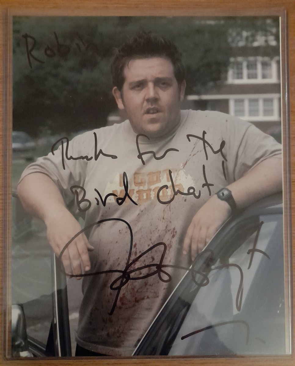 robinstorry72's tweet photo. @nickjfrost you are an absolute legend and a true gent and it was a pleasure meeting you in London yesterday . It's all Bird related lol https://t.co/gY6PLPLZXr