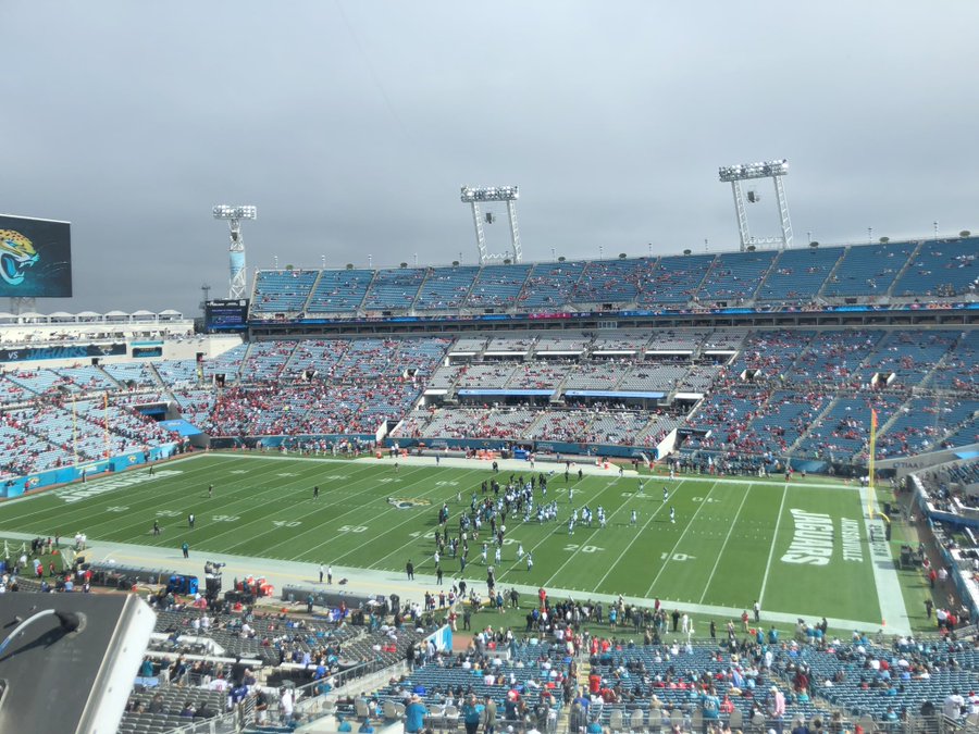 jacksonville jaguars stadium empty