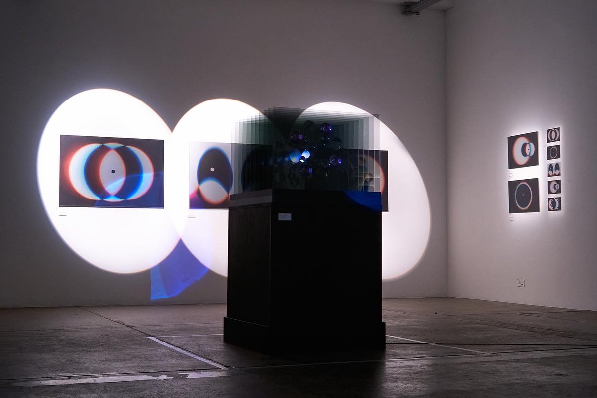 TSE____'s tweet photo. - Big Thanks to everyone who attended CELESTIAL VOID this weekend, my debut art installation in London 🌀🇬🇧❤️

I hope you enjoyed the voyage of light, let me know what your favourite piece is! WELCOME TO THE VOID!

#TSE #CELESTIALVOIDLDN #CELESTIALVOID21 https://t.co/yCiU8rfoIj