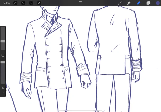 (study?)
him in suit 