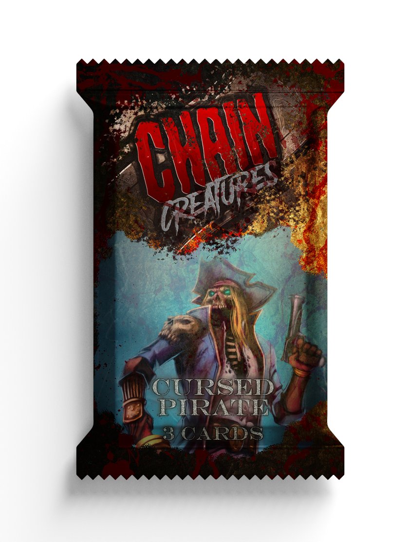 FromNullToZero's tweet photo. FREE #NFT by @ChainCreatures 

@ChainCreatures is upcoming staking game and series of high-quality collectibles. Their whitepaper is published
https://t.co/eTcWTqBlMV

We draw 2 Cursed Pirate packs in 72 hours:

- like &amp; retweet
- follow @ChainCreatures &amp; @FromNullToZero
- tag 1 https://t.co/QaURgkdMl4