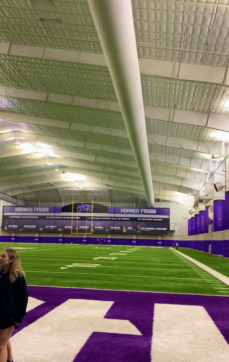 Great time at TCU yesterday. Shoutout to @CoachBamTCU &amp; <a href="/CoachJoc4/">Coach Joc</a>!