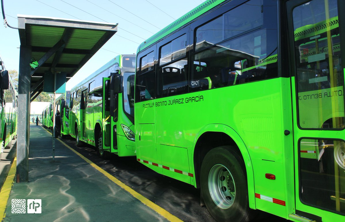 RTP_CiudadDeMex's tweet photo. ¡Más y Mejor Movilidad! 🚍

Por un transporte público libre de contaminación, #RTPavanza con autobuses ecológicos y con tecnología de punta. https://t.co/JM1Nl2wOrd