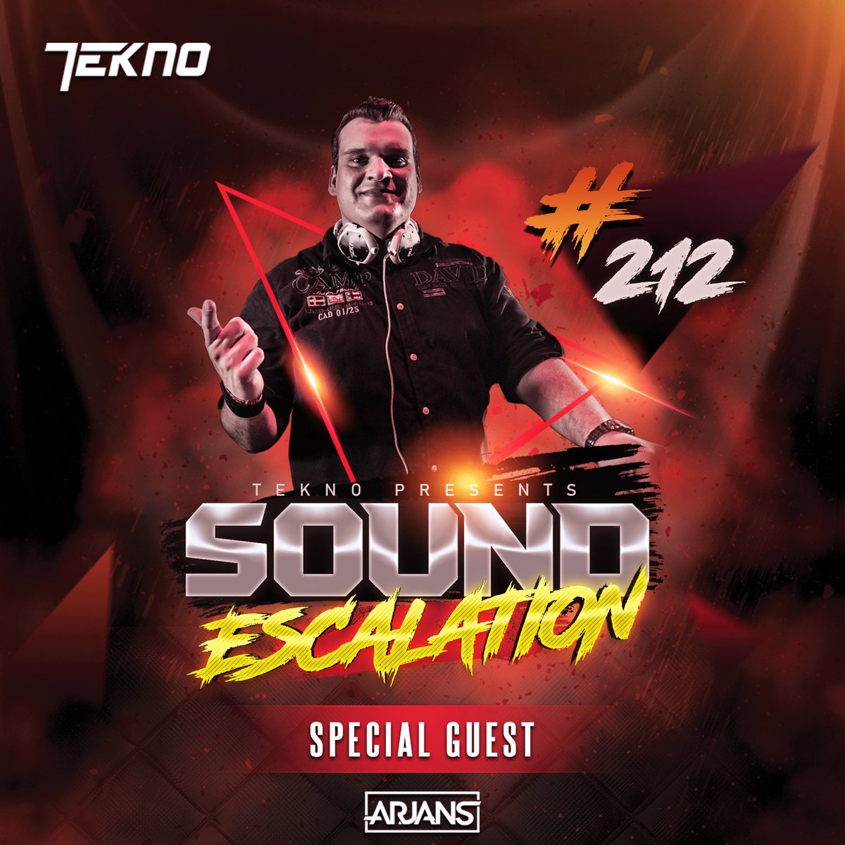 DJ_TEKNO's tweet photo. This Tuesday #SoundEscalation is back with Episode 212! 🔥🚀
.
You don't wanna miss all the fresh tunes I have in store for you and an Amazing Guest-mix by the Polish duo @arjansmusic! 🇵🇱 👌
.
#Trance #TranceMusic #TranceFamily #Podcasts #Radio #Music #Fresh #AHFM https://t.co/JM94U9gBw1