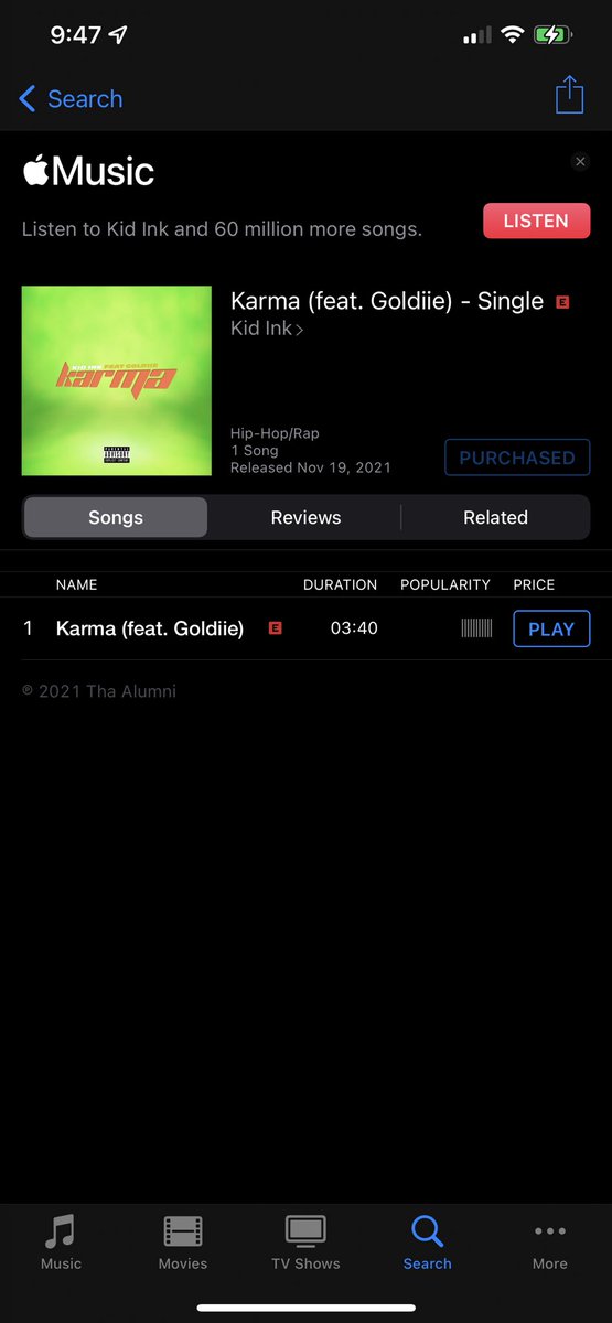 ZachyMorris's tweet photo. Just a reminder that @Kid_Ink new single Karma ft @GOLDEN_SHOOTA (Goldiie) is OUT RIGHT NOW!!! EGH!! INDEPENDENTLY ONLY!! 💥💥💥💥🔥🔥🔥🔥💯💯💯💯💯 https://t.co/dbEvlGtobR https://t.co/H0cr796vF6