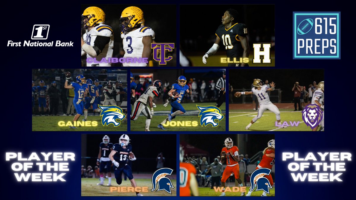 615Preps's tweet photo. Seven players up for this week's @FNBAnywhere Player of the Week honors. @iam_bc3 @ellisjr22 @BGaines_12 @A5htonjones @CadeLaw11 @brady_pierce13 @Destinwade1 https://t.co/DtnXf5tkXl https://t.co/1pLDw9FA7K