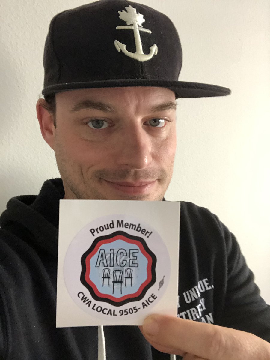PaulPKKingston's tweet image. PROUD member of @AICEunion and @CWAUnion #9505 

Let’s get that contract!!!

#AICEStrong #AICEUnity #AICEUnited #AICEHollywood