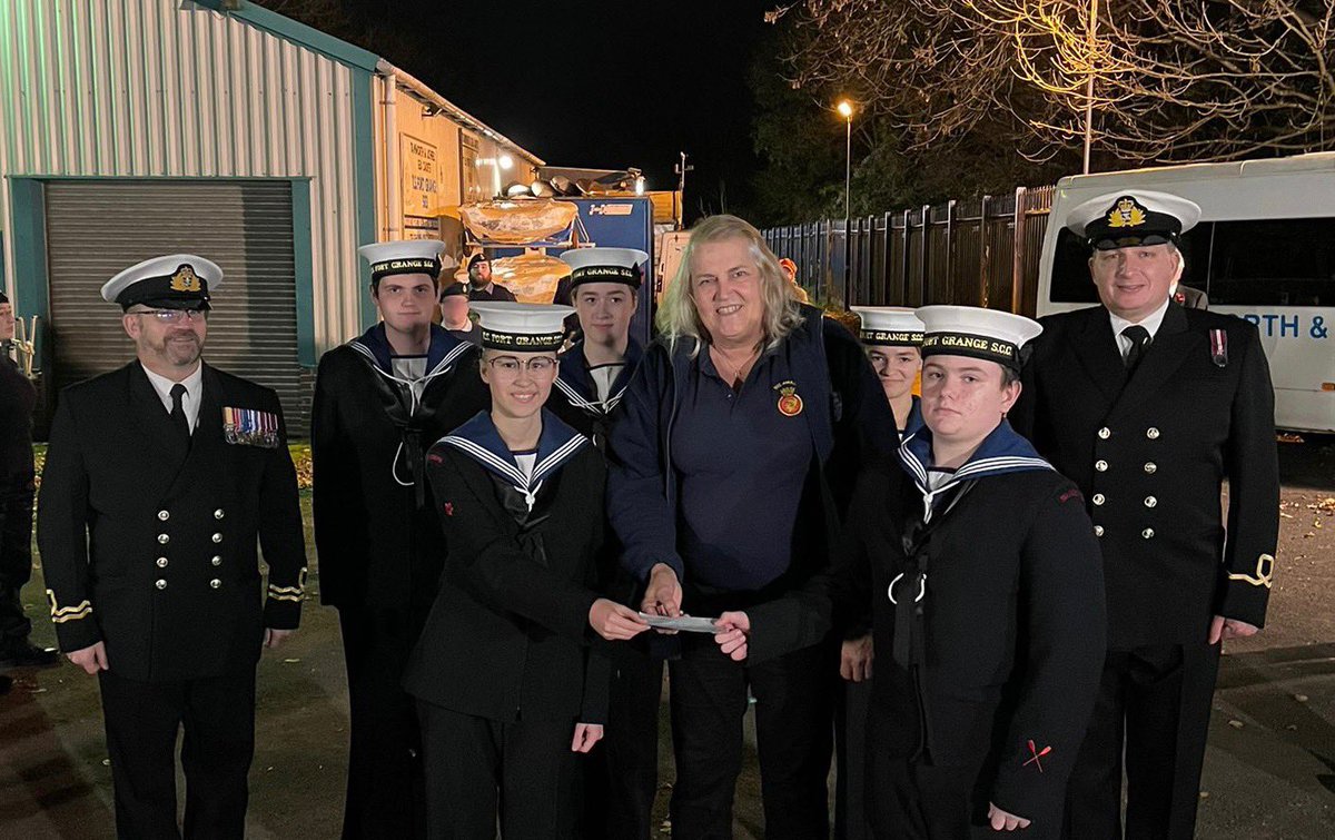 Thank you to the City of Lichfield RNA Branch for their kind donation this week, presented on Thursday, which will support our new build planning and new heaters for the Unit. 
•
•
•
#NeverOrdinary #SeaCadetsUK #Community #Thanks #Donation