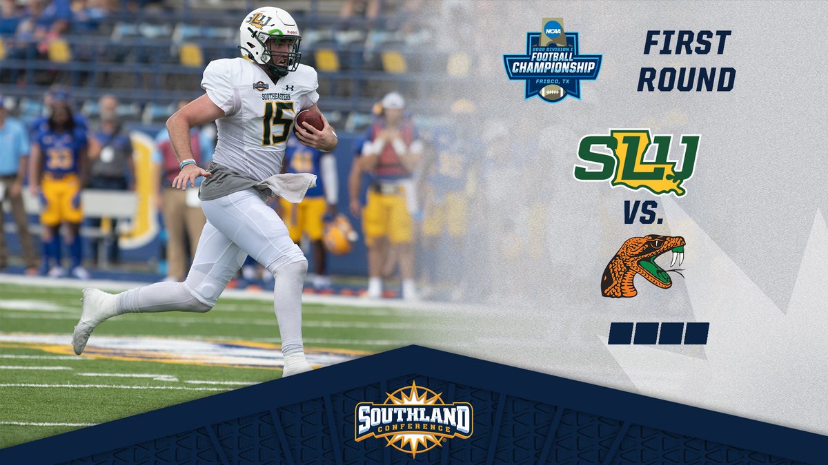 SouthlandSports's tweet photo. The Lions are 𝙄𝙉 and will host Florida A&amp;M in Hammond, America at 6⃣ p.m. Saturday‼️ #SouthlandStrong #LionUp #FCS https://t.co/6VigQX5w2D
