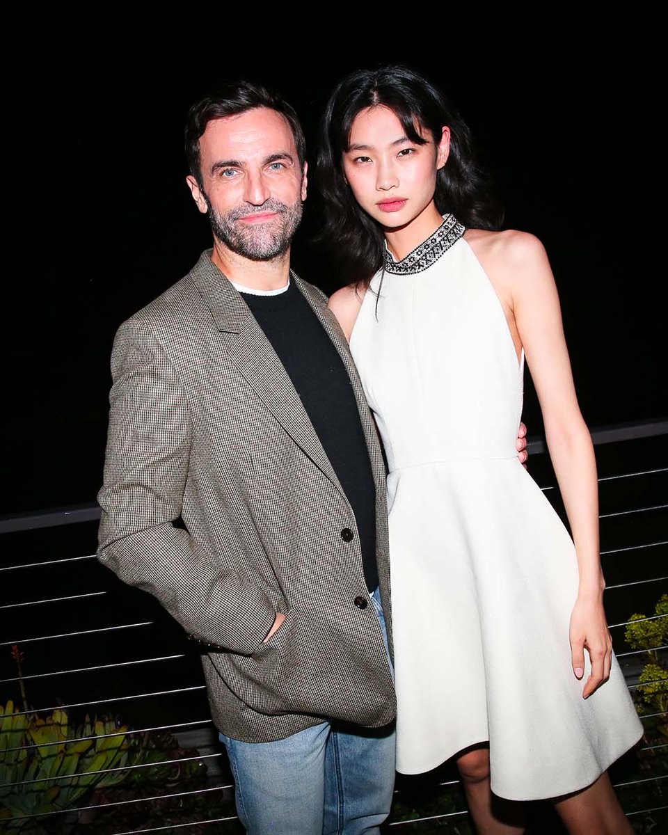 Louis Vuitton and Nicolas Ghesquiere celebrate an evening with