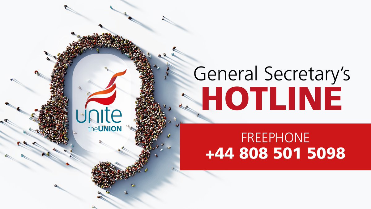 unite_southeast's tweet photo. 🤔Did you know❓
☎️ Unite members can contact the General Secretary's office at any time between the following days/hours: 🔽
🔺Monday to Thursday: 8am-8pm
🔺Friday: 8am-6pm
#MembersGS https://t.co/n67aTzHg1K