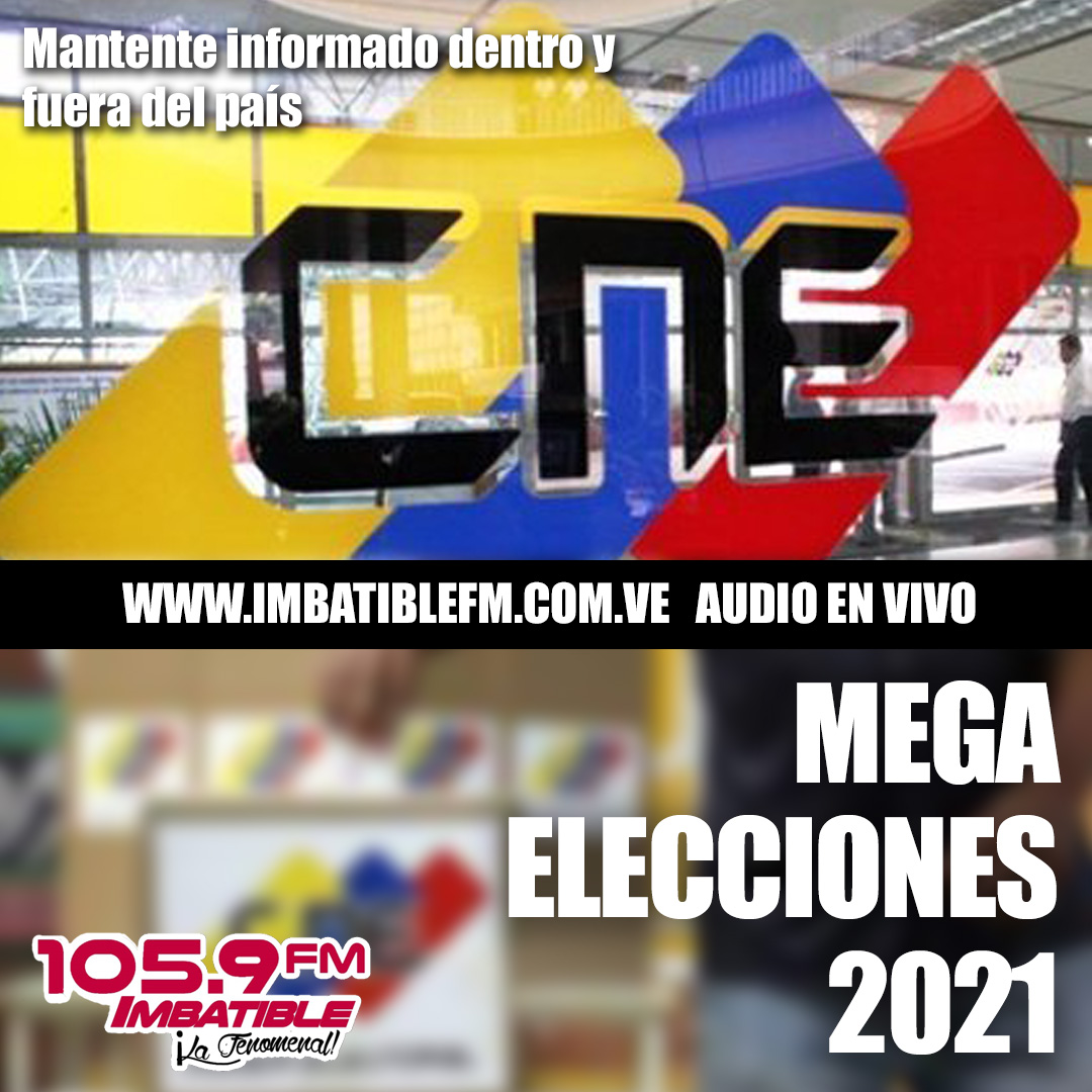 Imbatiblefm's tweet photo. MEGA ELECCIONES 2021

Desde bien temprano nuestro equipo está desplegado en todo Ocumare del Tuy , mantente informado sintonizando imbatible 105.9fm y si estás fuera del país a través de nuestra pagina web https://t.co/hX2NSSYPMO

#Megaelecciones2021 #Venezuela https://t.co/x0DMrkhGWi
