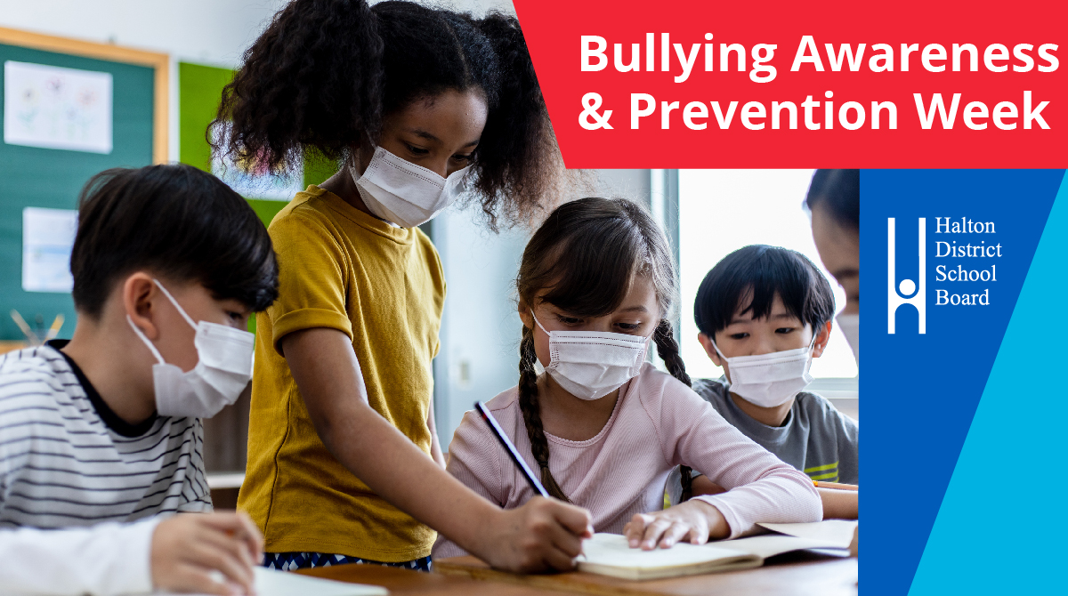 This week is Bullying Awareness &amp; Prevention Week. 

The HDSB is committed to providing a safe, caring and inclusive school environment that supports student well-being and success. (1/2)