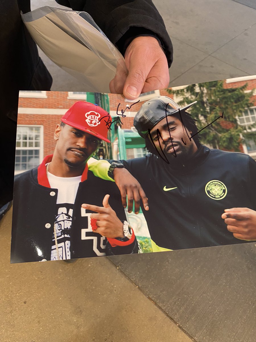 Wale's tweet photo. Somebody had me sign this today . I remember this day . Howard Homecoming like 11 years ago .. @BigSean  waddup https://t.co/E67SBFuaiU
