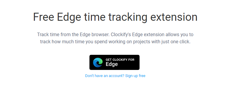 nsomaraj's tweet photo. Dear @Clockify @MicrosoftEdge extension link in your website is redirecting to the Chrome web store, does this means we need to use the chrome extension in @MicrosoftEdge? https://t.co/n9eBfnZuB3