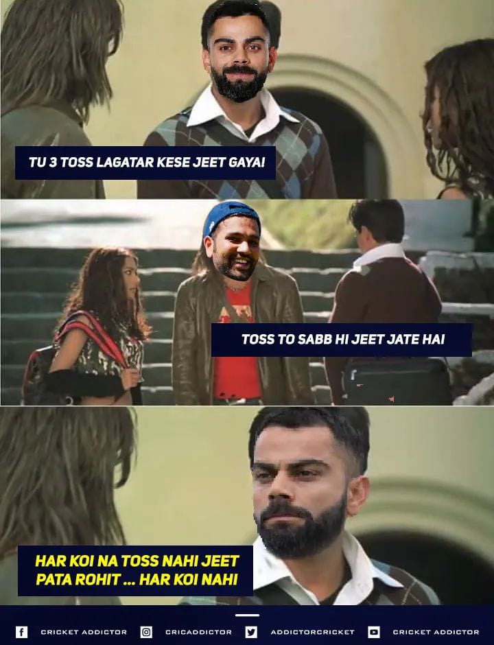 amethiya_anup's tweet photo. दिल तोड़ के हँसती है मेरा.... @imVkohli #TossToWin 🤣🤣🤣🤣 #INDVsNZT20 https://t.co/7jMIh5A0UH