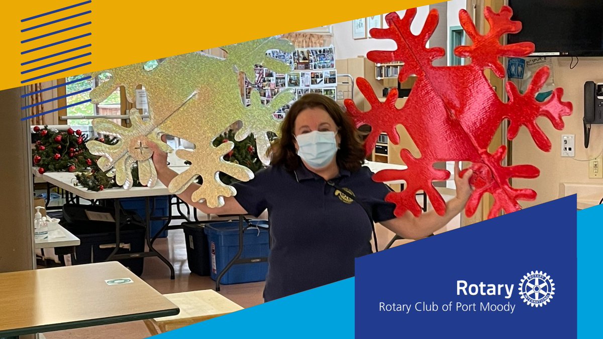 portmoodyrotary's tweet photo. You know Christmas is approaching when our decorating team is back at Eagle Ridge Manor. It's good to be back. #goforrotary @ERHF1 #portmoody https://t.co/URckdHRD5t