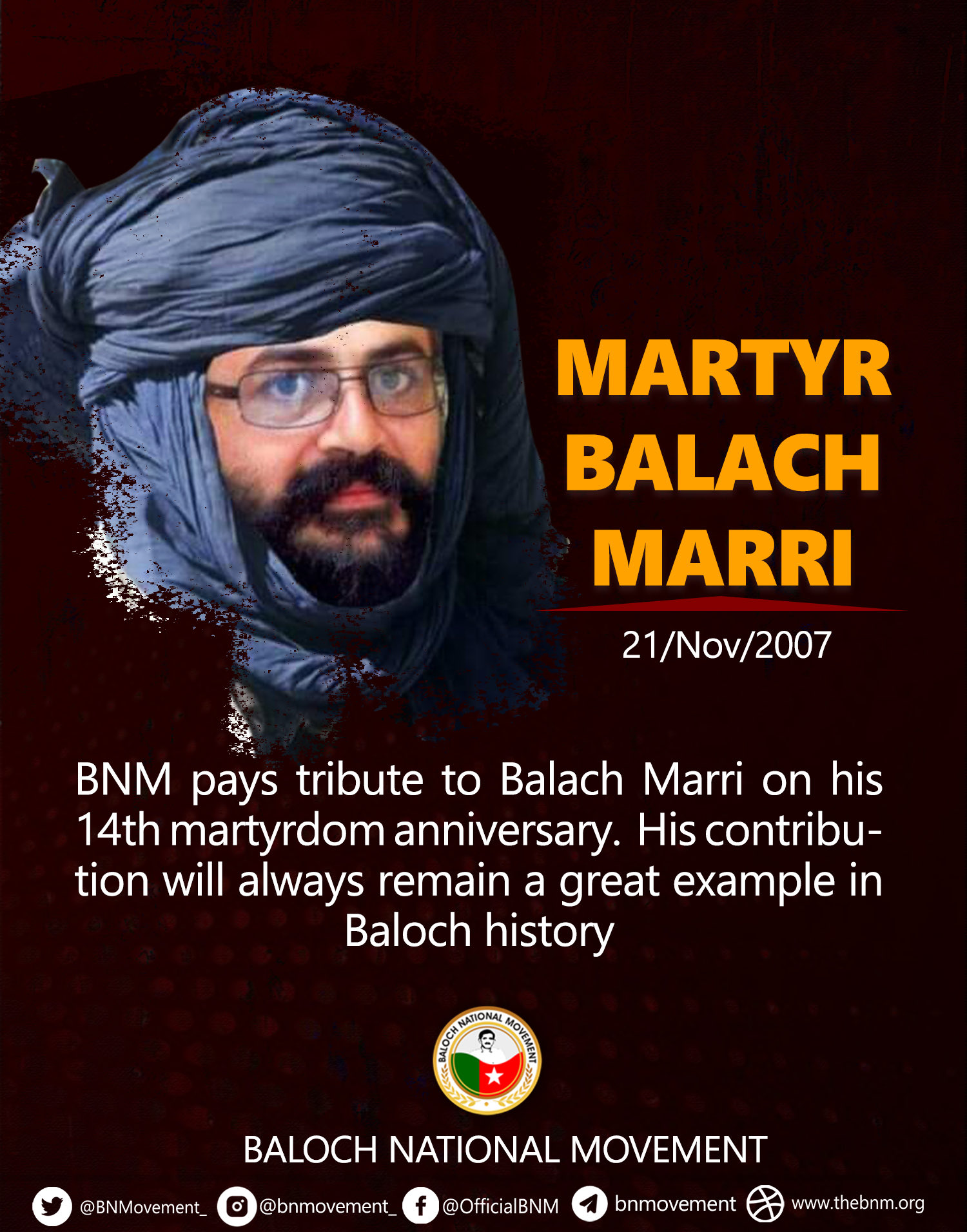 Balach Marri Quotes