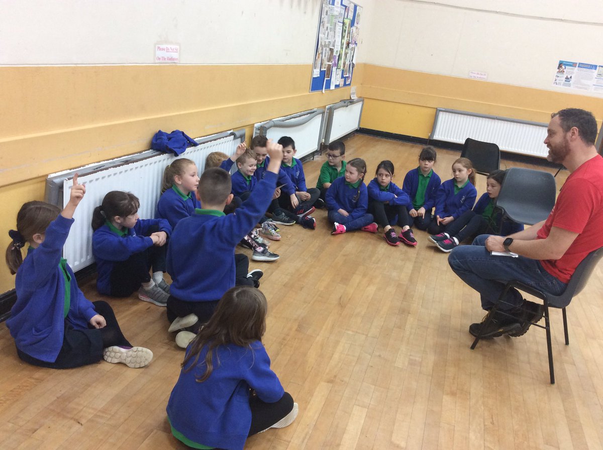 Thanks to <a href="/SustransNI/">Sustrans in Northern Ireland</a> Richard for delivering important lessons on Crossing Roads &amp; Stopping Distances to all pupils as part of #RoadSafetyWeek 
<a href="/FKnocknagin/">friends of knocknagin</a> 
knocknagin.com