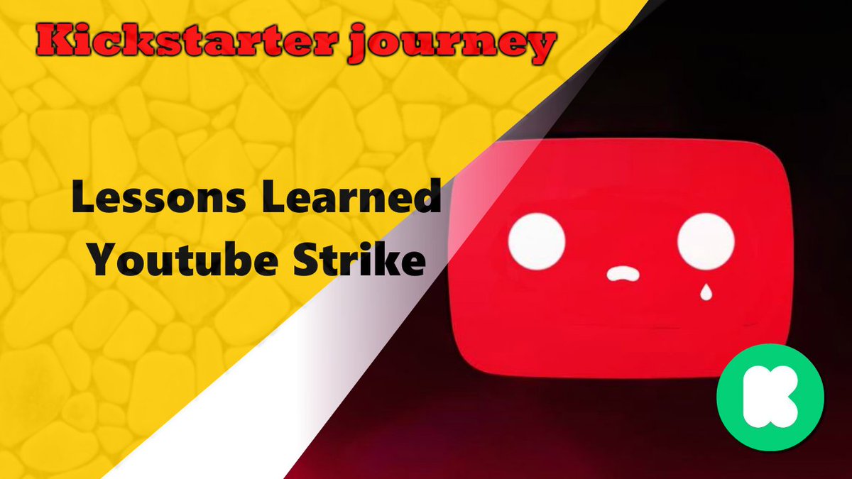 identity_proof's tweet photo. https://t.co/uyIAMdCp3A
We are back with a new Episode!!
Lessons Learned | Youtube Strike
#Kickstarter #Crowdfunding #ElectronicMusic #IdentityDriven #ProofOfIdentity #YouAreEnough #Album #Animations #JoinUs #lessonslearned #YoutubeStrike #Youtube https://t.co/yi1j9Q7dPY