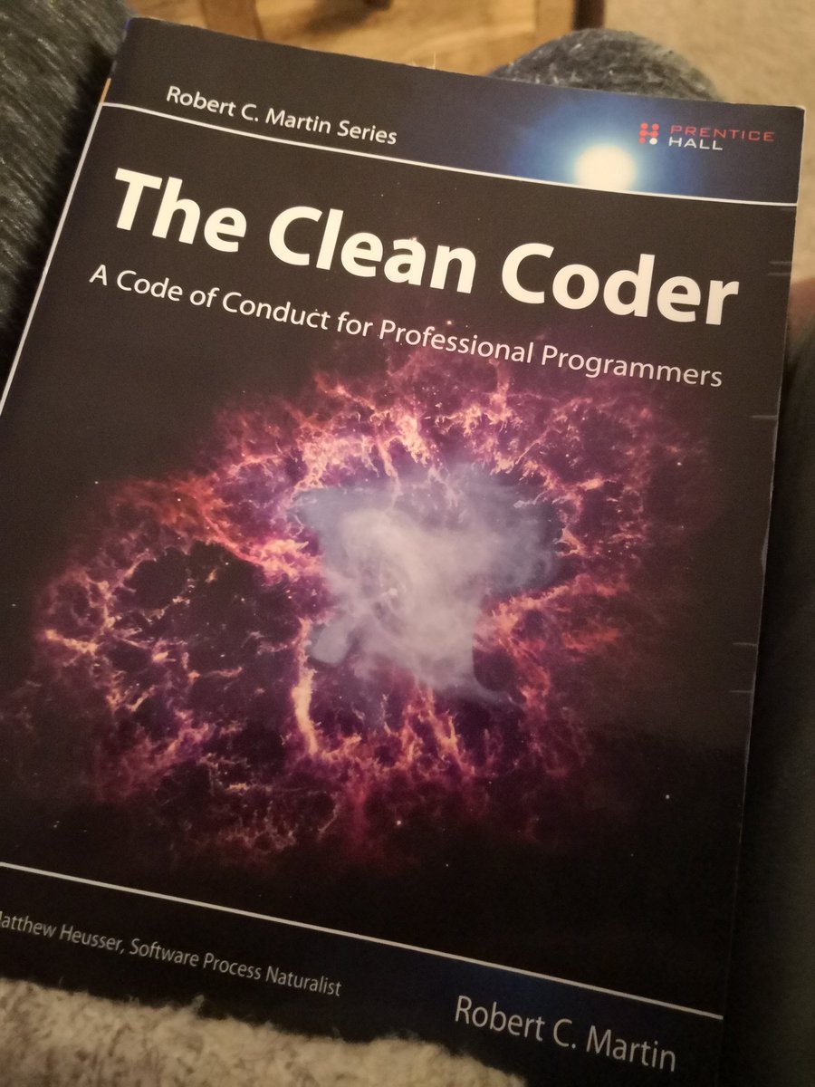It's either In the Night Garden or Clean Coder. I know what I'm doing this evening. #momswhocode