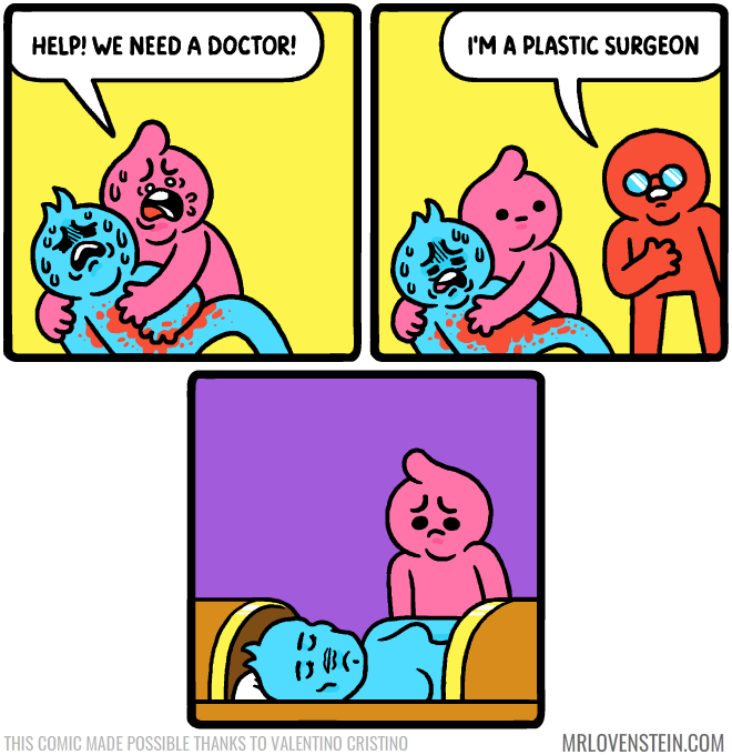 MrLovenstein's tweet photo. Secret Panel HERE 🩺 https://t.co/9BSp4BmiPo https://t.co/MjZxVNY95L