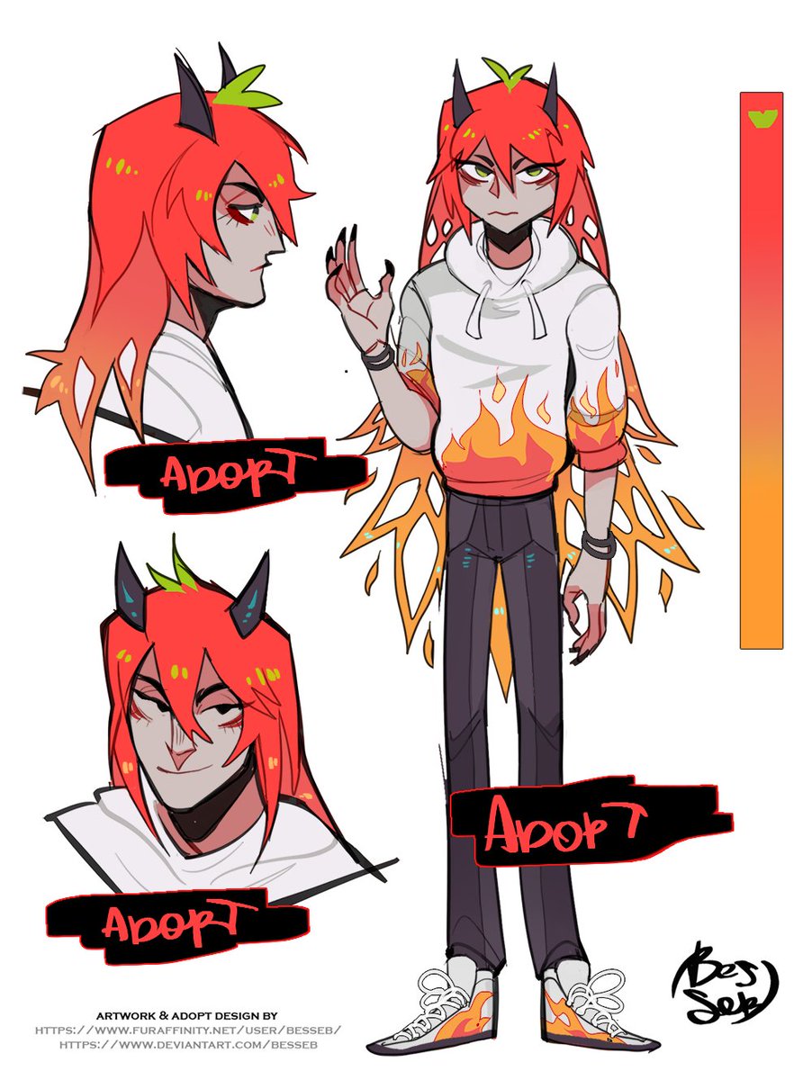 BessebBonWalker's tweet image. #myart #adoptable

New design. 

- can be finded on Deviantart or Furaffinity soon